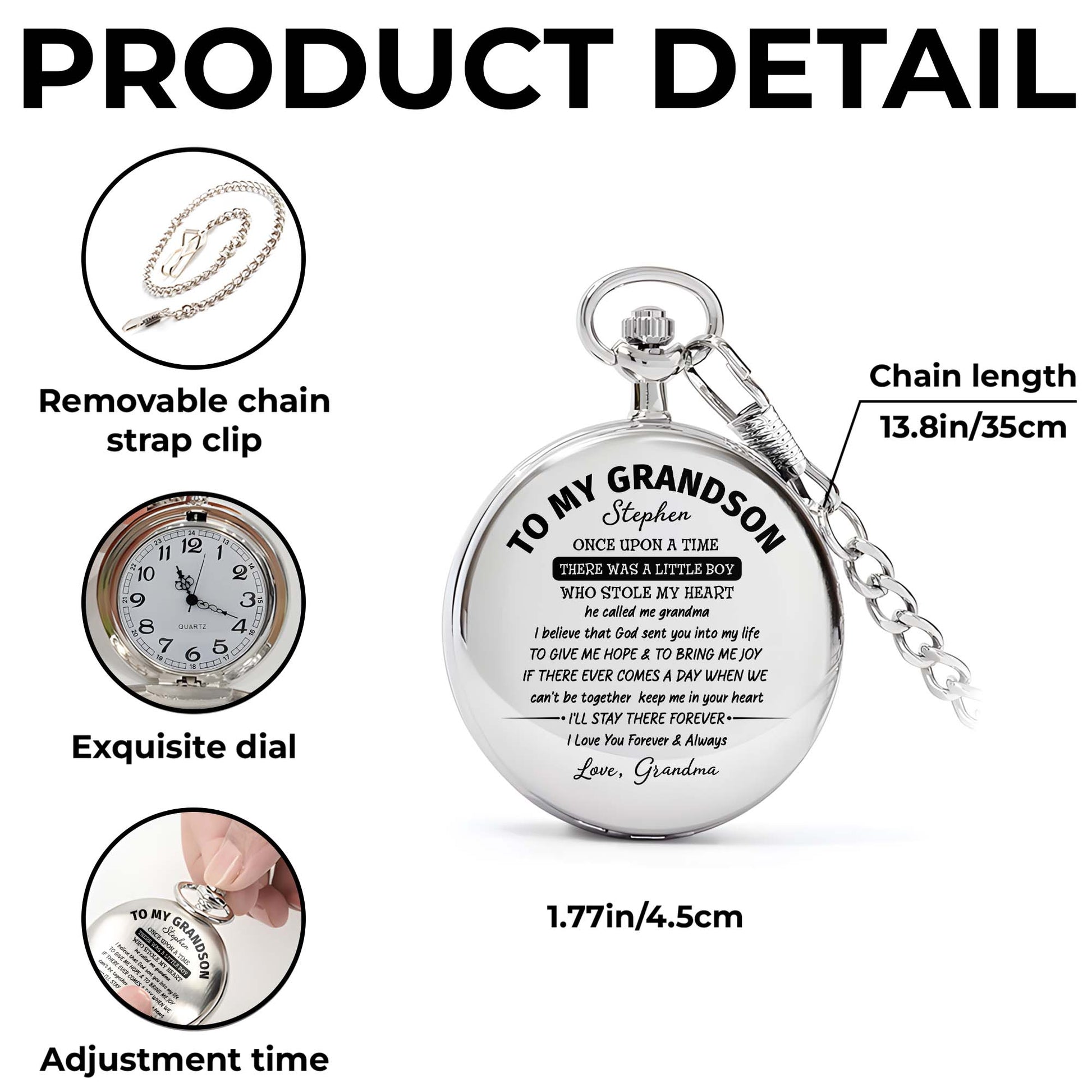 To My Grandson, Once Upon A Time, Little Boy Who Stole My Heart