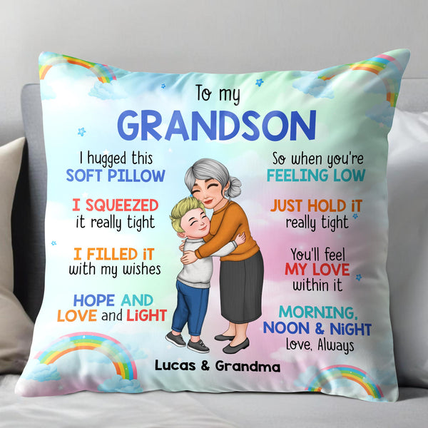 I Hugged This Soft Pillow, Love From Grandma