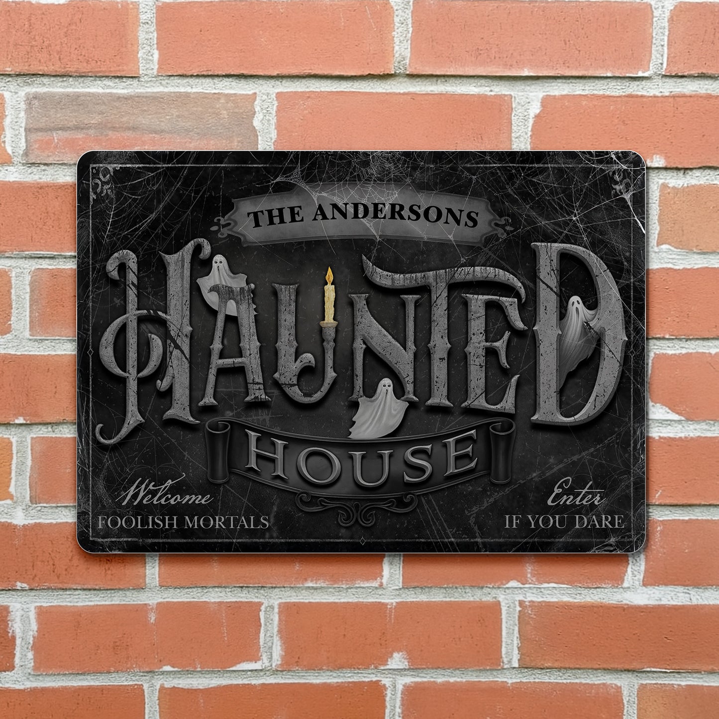Welcome Foolish Mortals, Enter If You Dare Haunted House