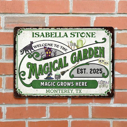 Welcome To The Magical Garden, Magic Grows Here