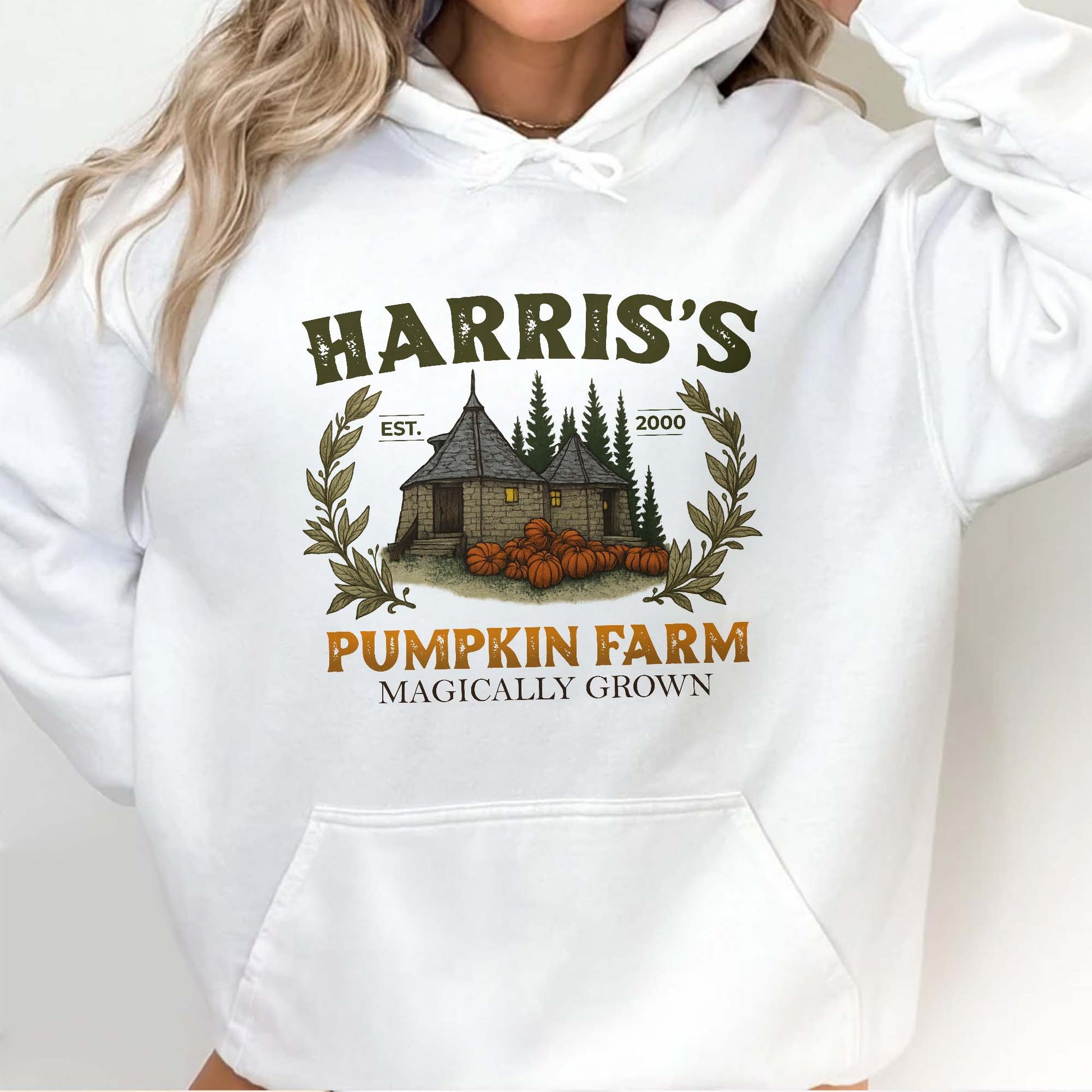 Magically Grown Pumpkin Farm, Pumpkins and Cabin