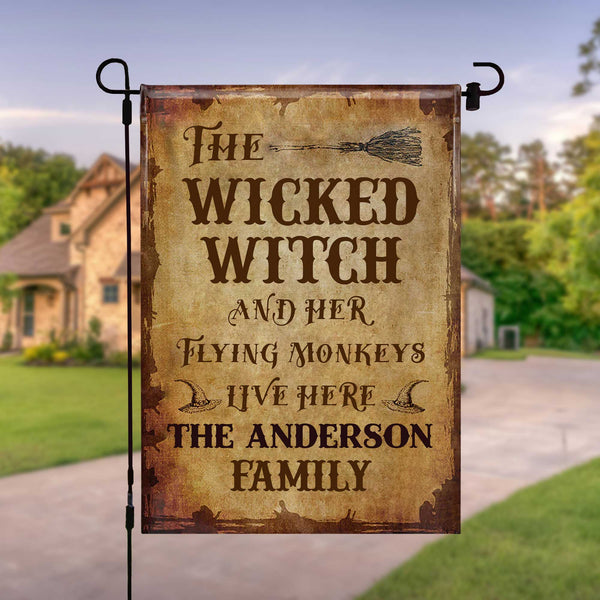 The Wicked Witch And Her Flying Monkeys Decor