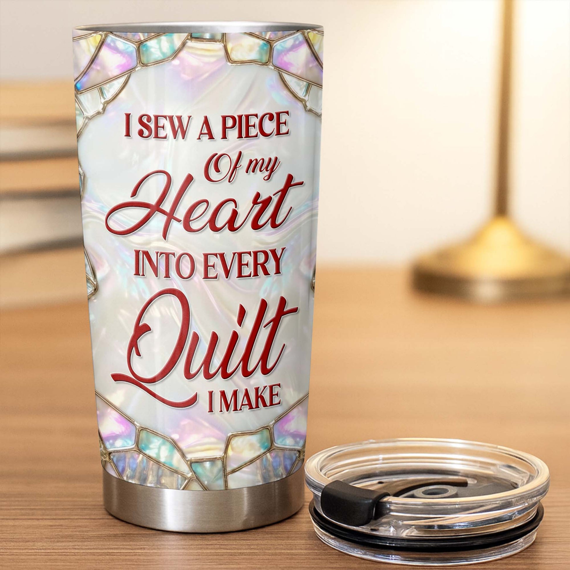 I Sew A Piece Of My Heart, Sewing Machine And Craft Tools