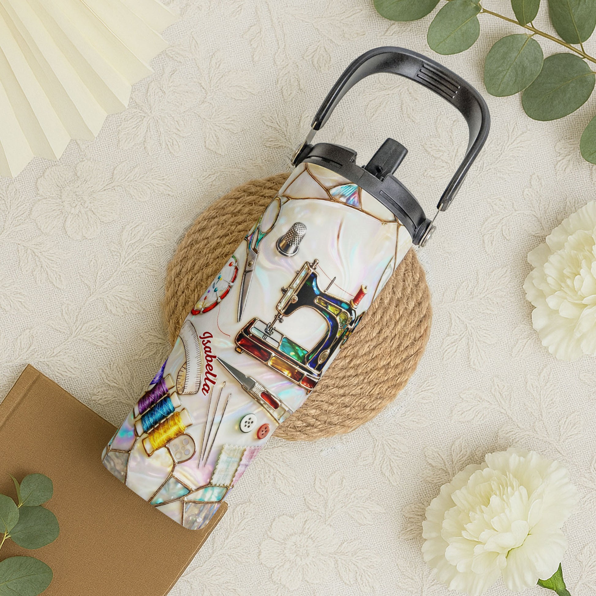 I Sew A Piece Of My Heart Into Every Quilt I Make Mosaic Pattern