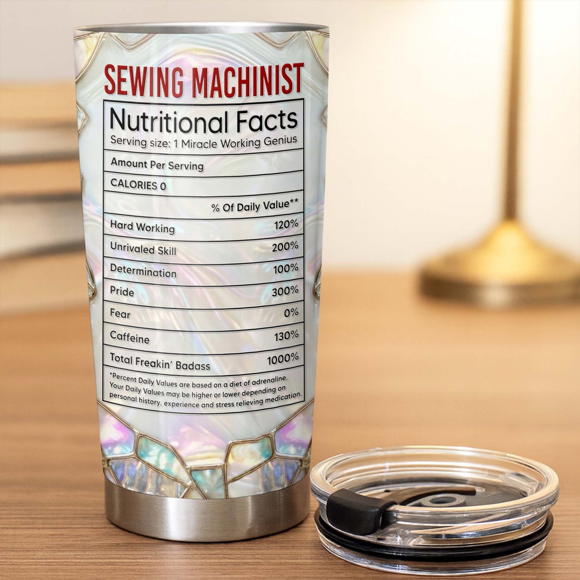 Sewing Machinist Nutritional Facts & Miracle Working Genius