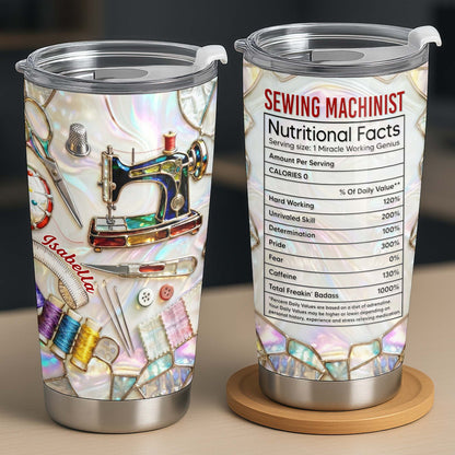 Sewing Machinist Nutritional Facts & Miracle Working Genius