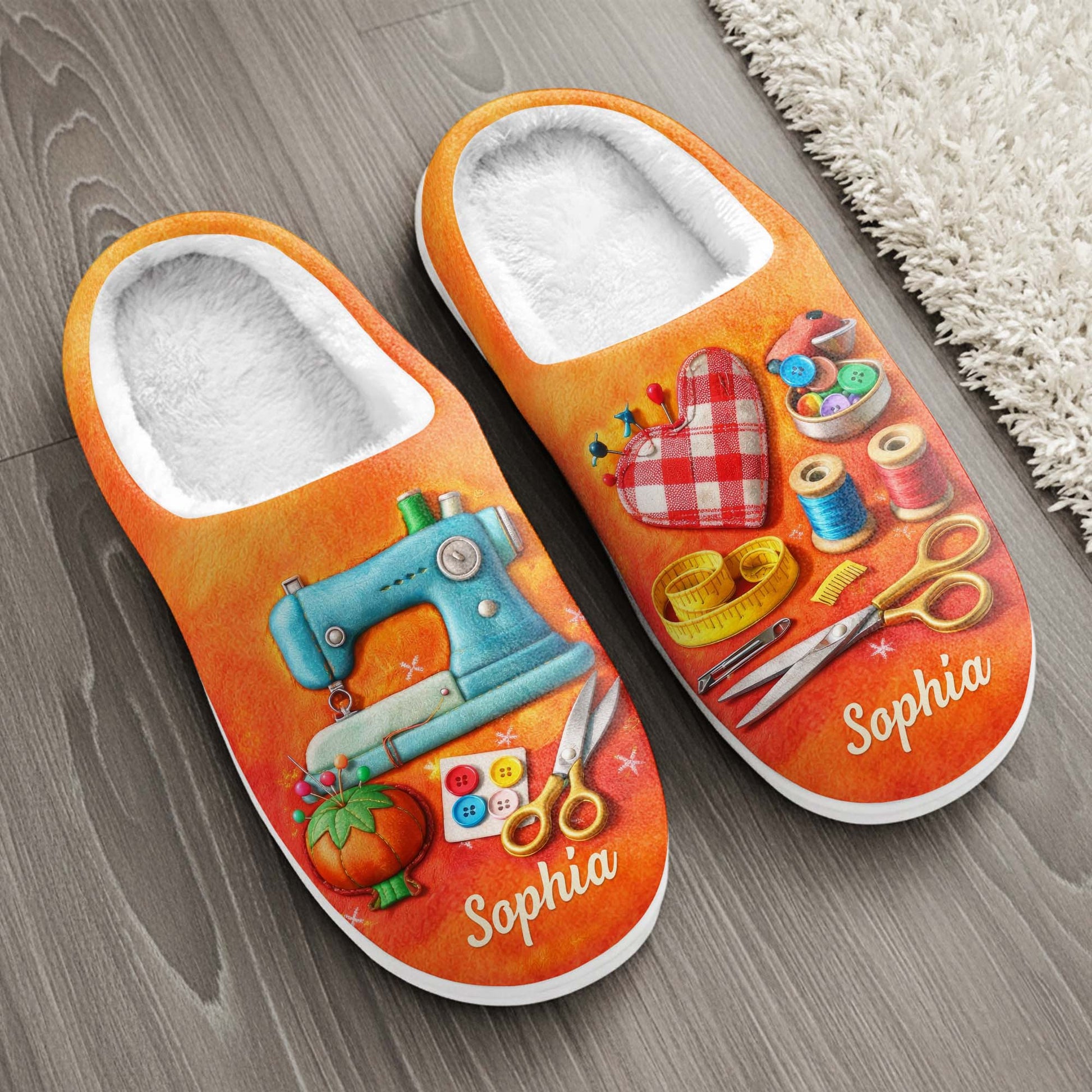 Stitching With Love Every Day Sewing Machine And Scissors Pattern