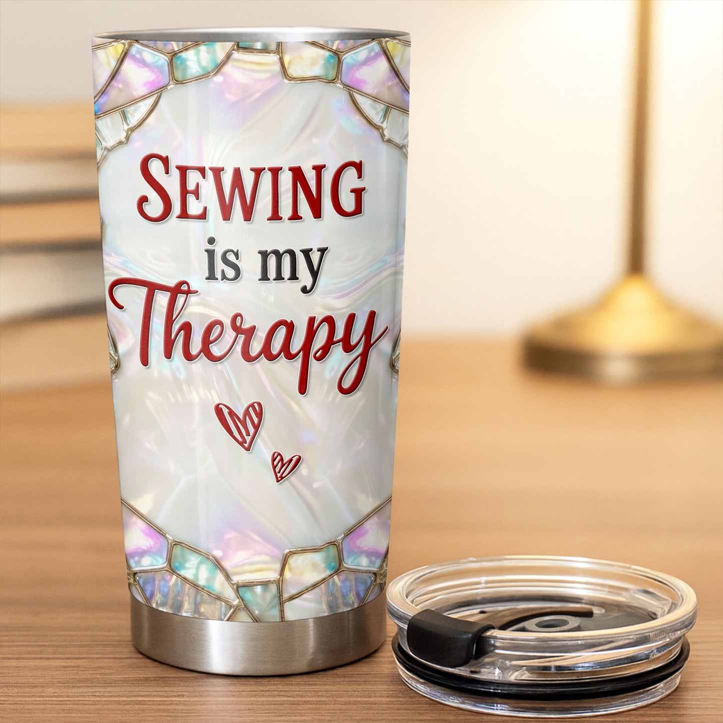 Sewing Is My Therapy With Sewing Machine And Threads