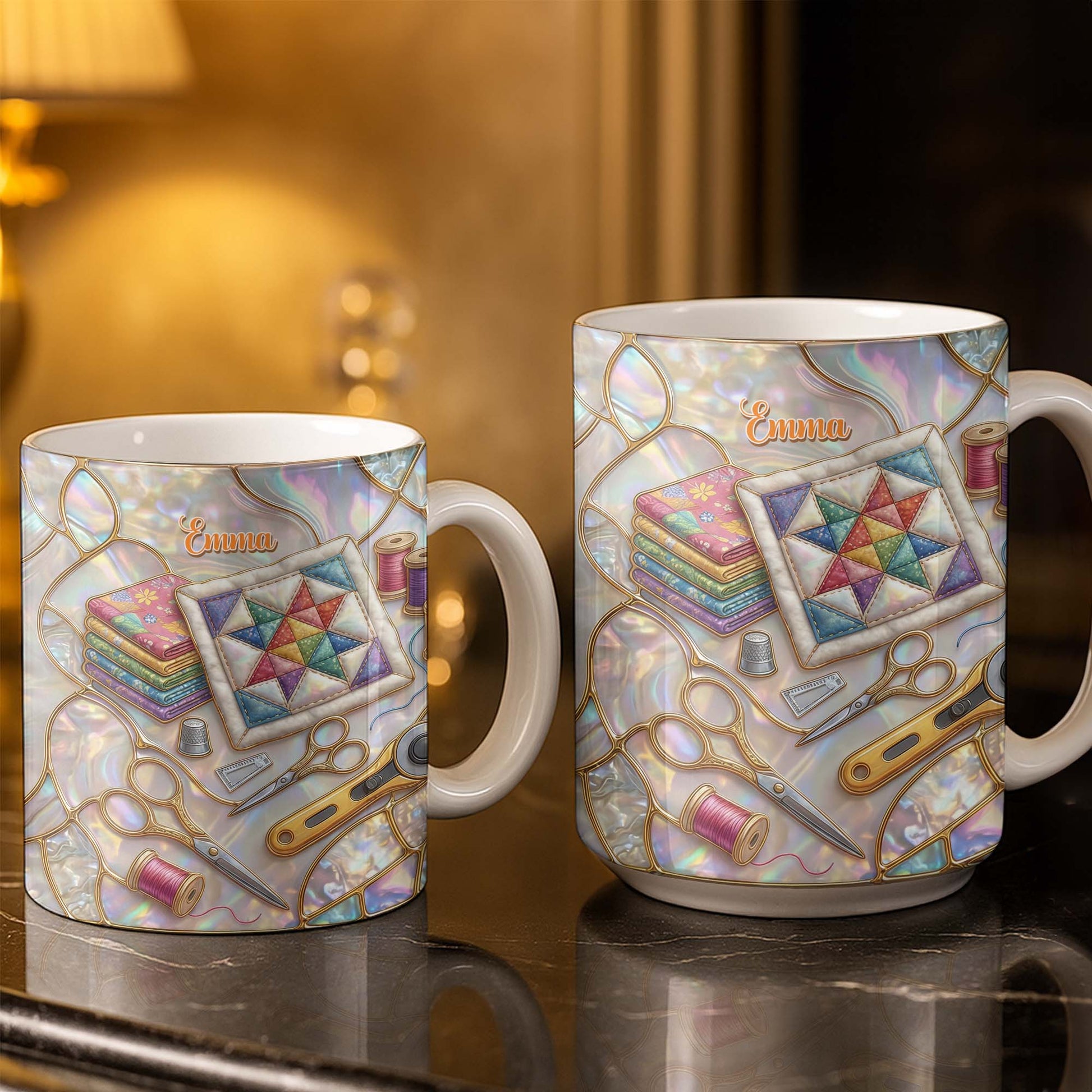 Personalized Vibrant Crafting Tools Design