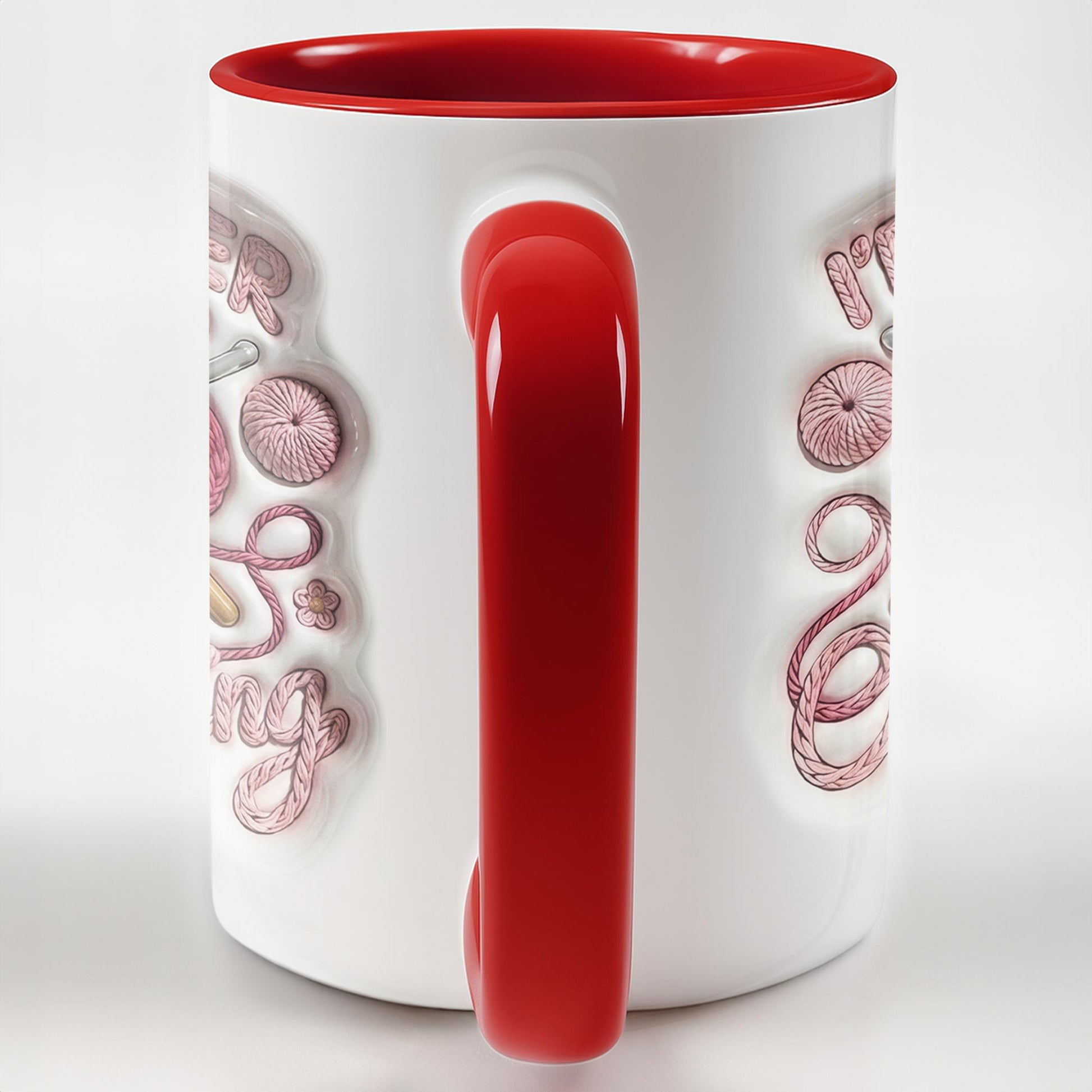 I'd Rather Be Crocheting Yarn Heart And Crochet Hooks Design