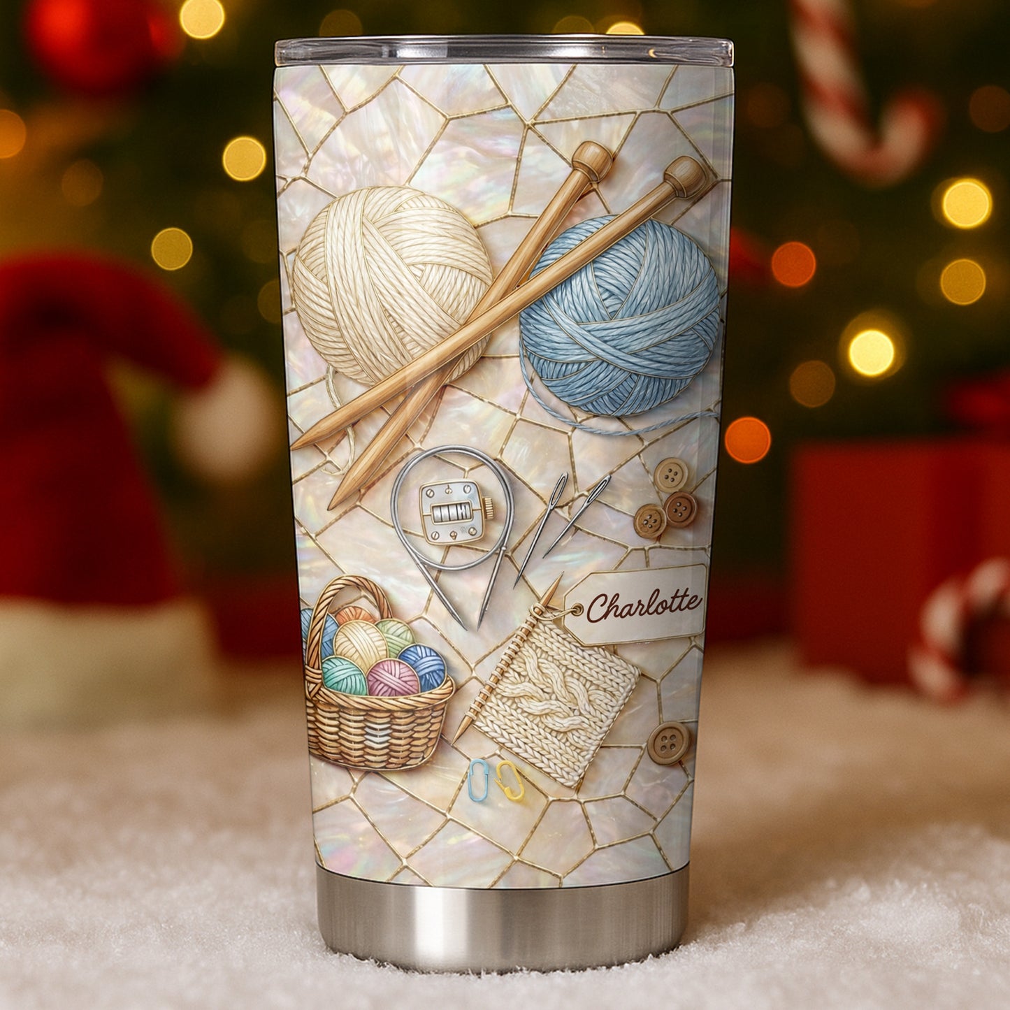 Celebrate The Art Of Crafting With Yarn And Knitting Needles