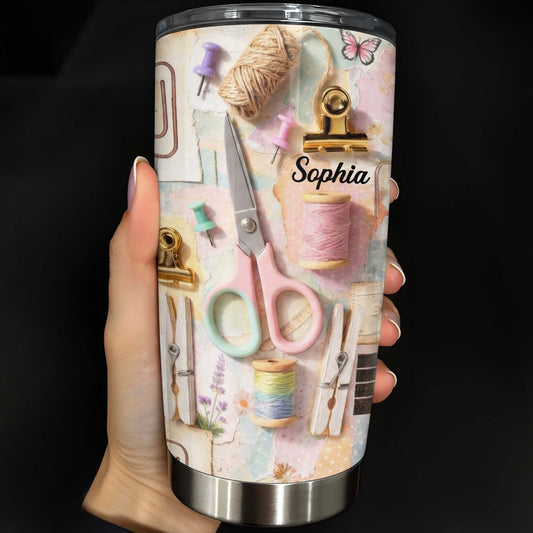 Creative Soul Passion For Crafting And Sewing With Scissors And Thread