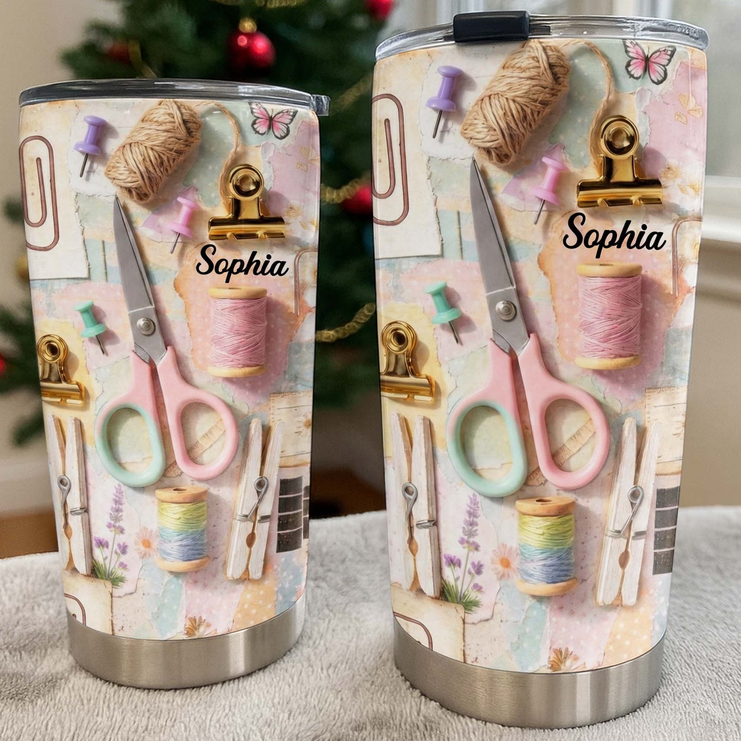 Creative Soul Passion For Crafting And Sewing With Scissors And Thread