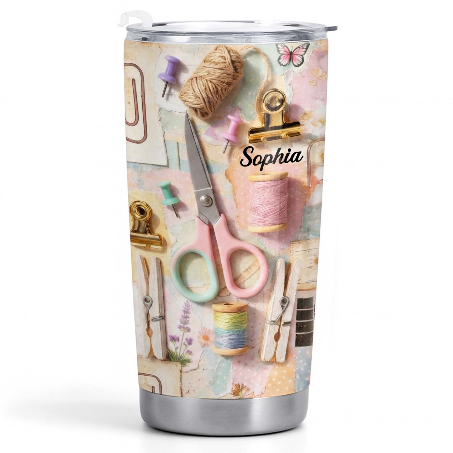 Creative Soul Passion For Crafting And Sewing With Scissors And Thread