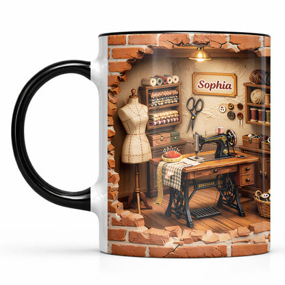 Where Every Stitch Tells A Story Vintage Sewing Machine And Mannequin