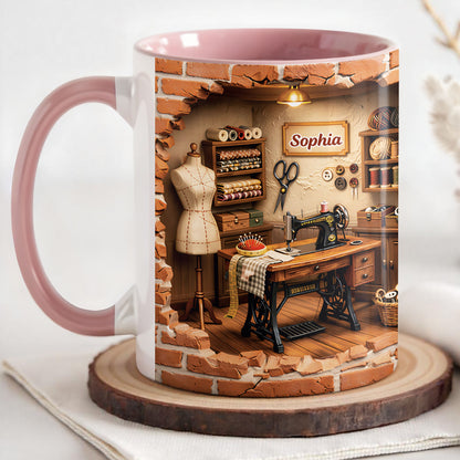 Where Every Stitch Tells A Story Vintage Sewing Machine And Mannequin