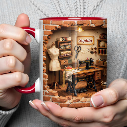 Where Every Stitch Tells A Story Vintage Sewing Machine And Mannequin