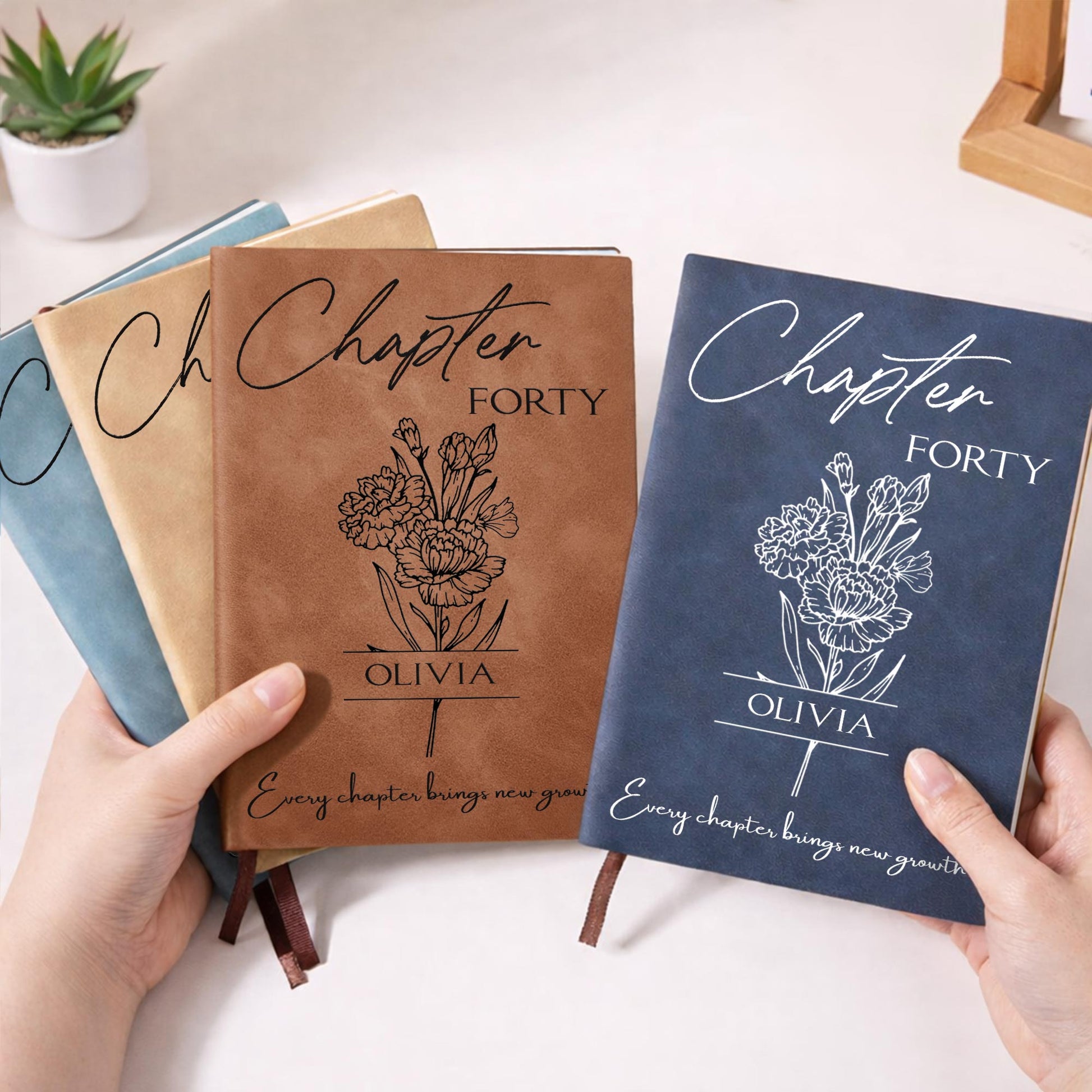 Every Chapter Brings New Growth, Flowers