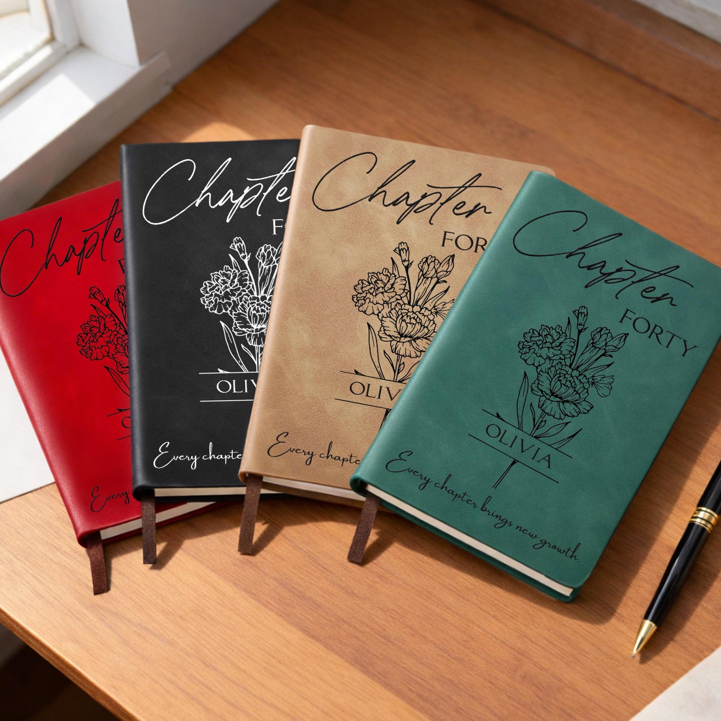 Every Chapter Brings New Growth, Flowers