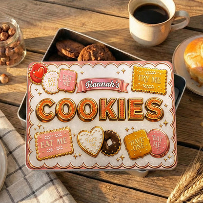 COOKIES With Eat Me Try Me And Assorted Biscuits