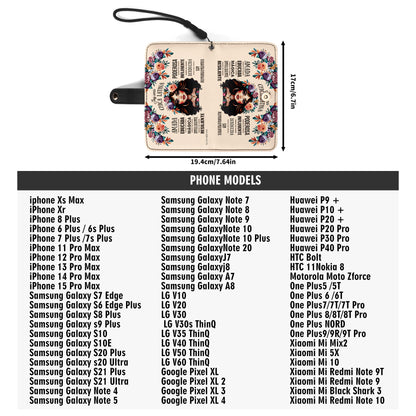 Soy Una Chica Latina - Cartera de cuero personalizada para teléfono - HG02PW