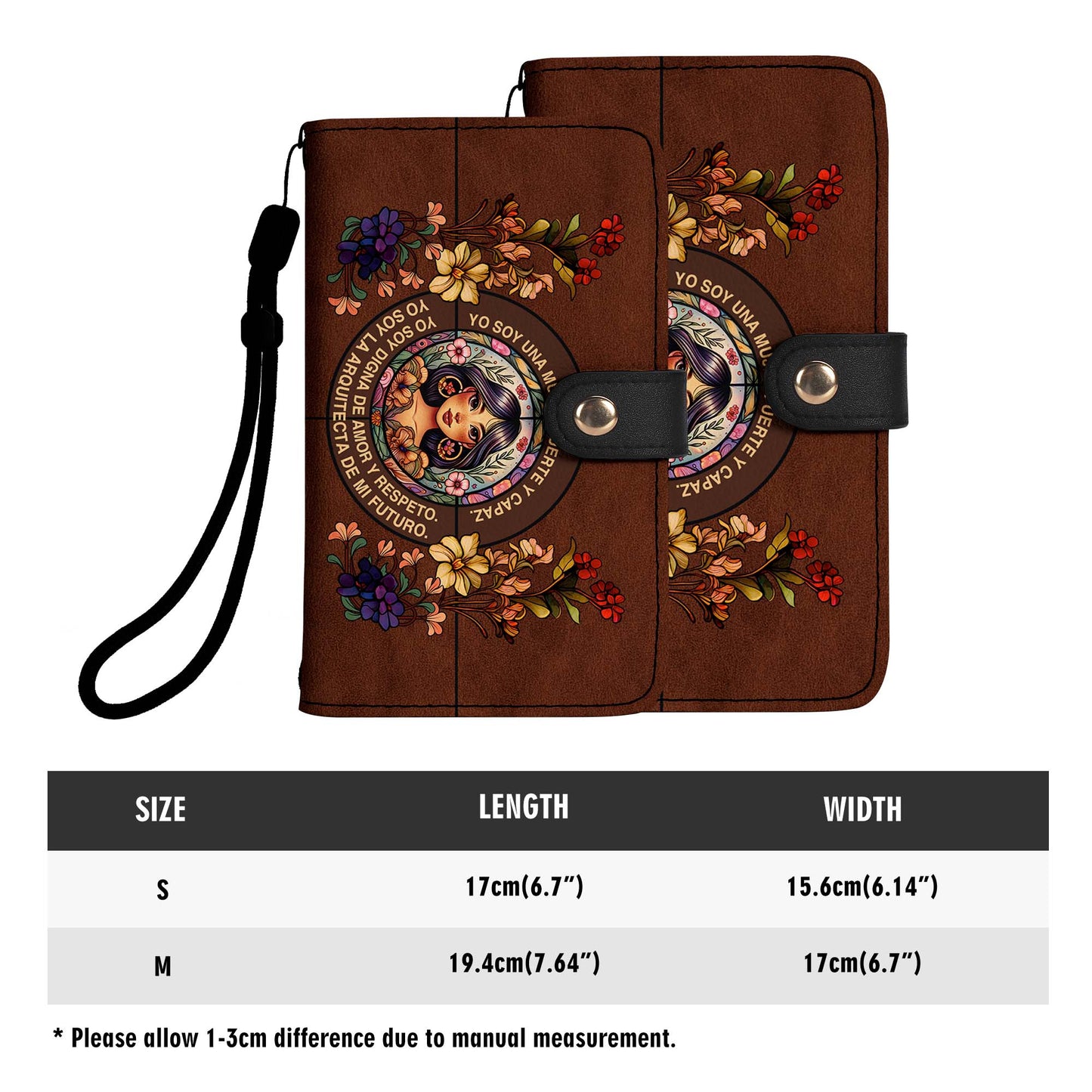 Yo Soy - Personalized Custom Phone Leather Wallet - HG08PW