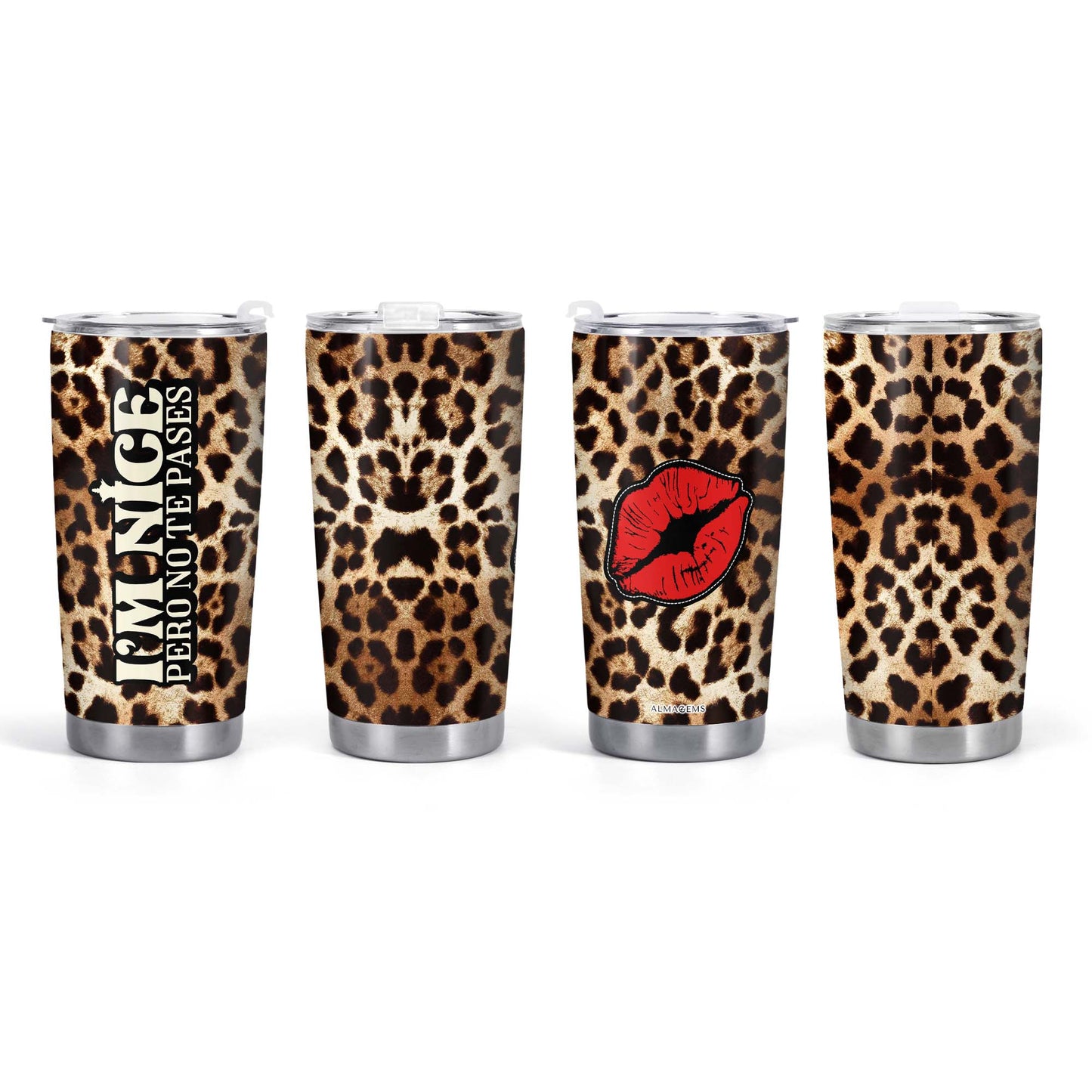 Pero no te pases - Vaso de acero inoxidable personalizado de 20 oz y 30 oz - HG18TB