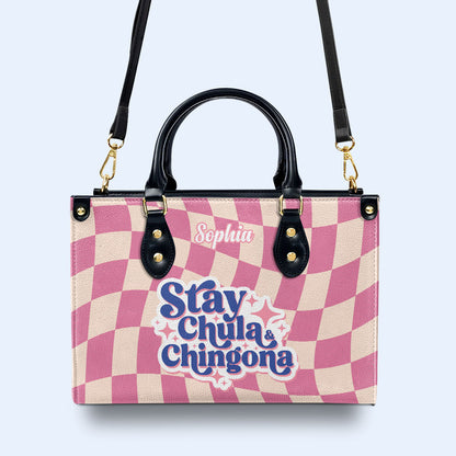 Choisissez votre style - Mujer Fuerte - Sac à main en cuir personnalisé - HG56