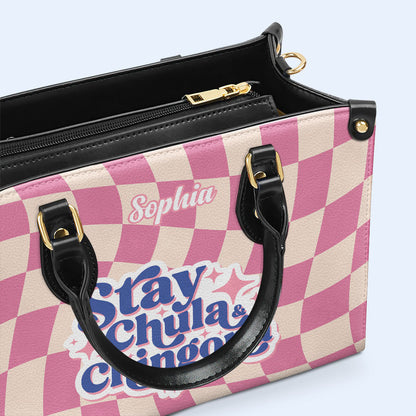 Choisissez votre style - Mujer Fuerte - Sac à main en cuir personnalisé - HG56