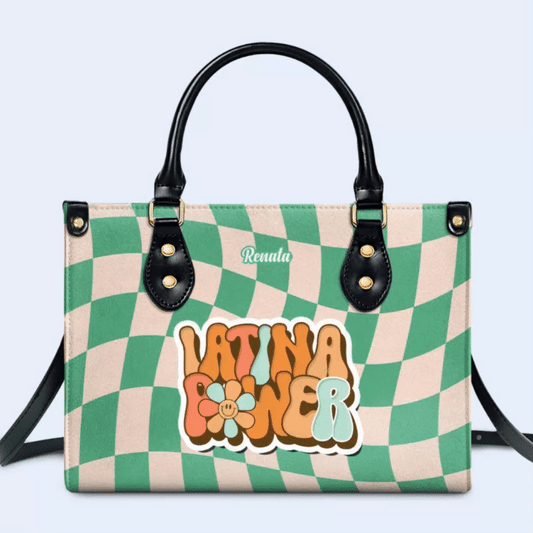 Elige tu estilo - Mujer Fuerte - Bolso de piel personalizado - HG57