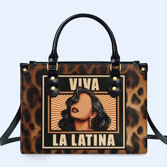 Viva La Latina - Bolso de mano de piel personalizado - HG61