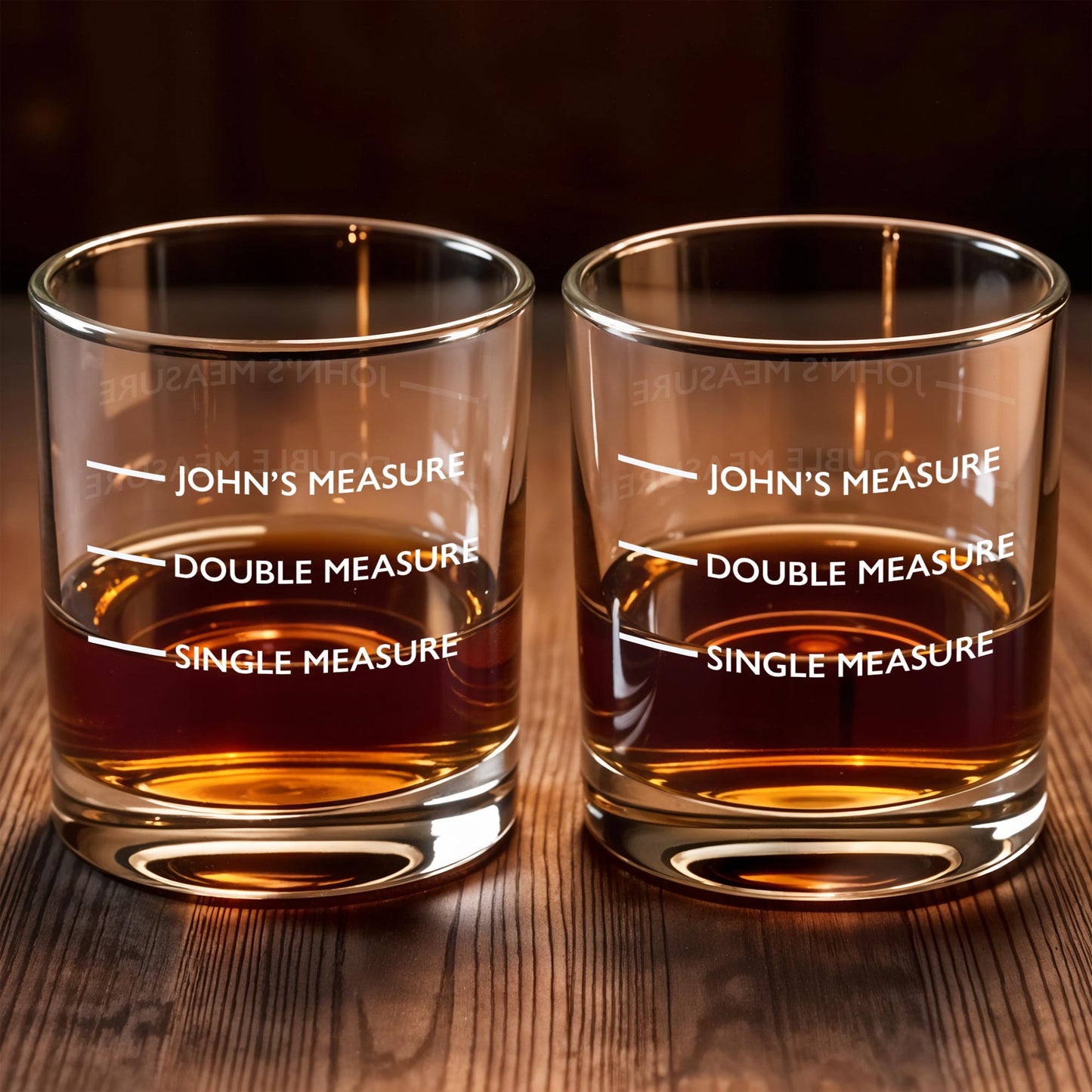 Single Measure, Double Measure, Enjoy Your Drink