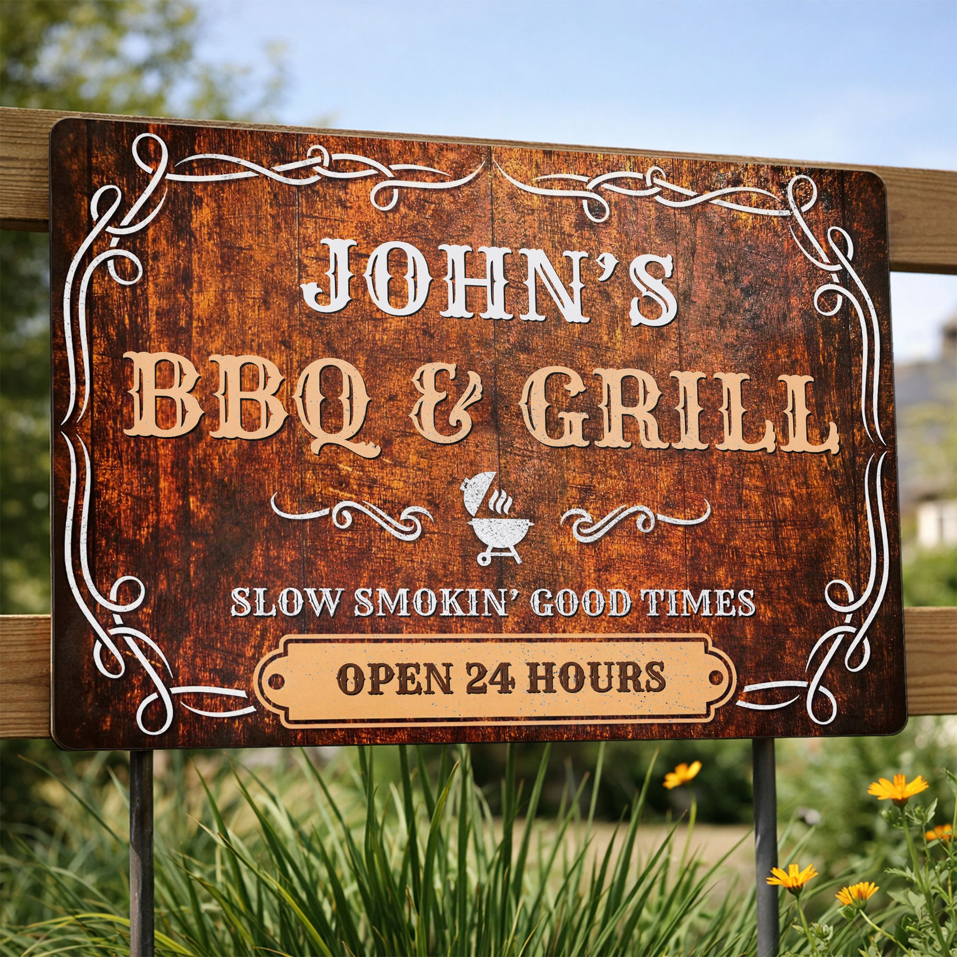 BBQ & Grill Slow Smokin' Good Times Open 24 Hours