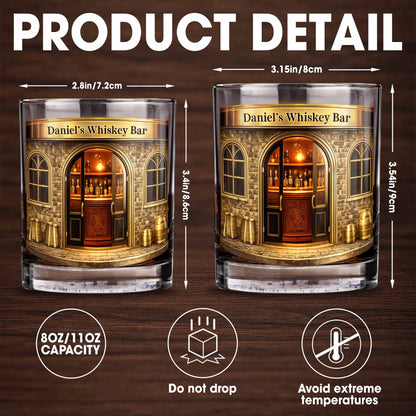 Relax At Your Personal Whiskey Bar Featuring A Classic Bar Design