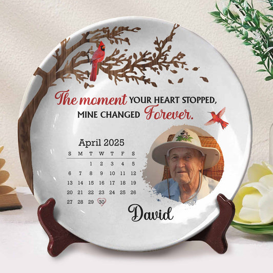 The Moment Your Heart Stopped, Mine Changed Forever, Bird and Tree Branches