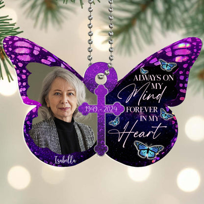 Always On My Mind Forever In My Heart Ornament