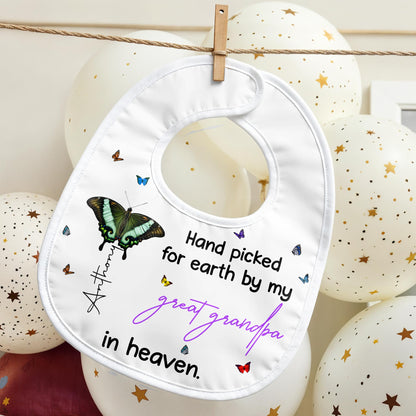 Hand Picked for Earth By My Great Grandpa in Heaven, Butterflies