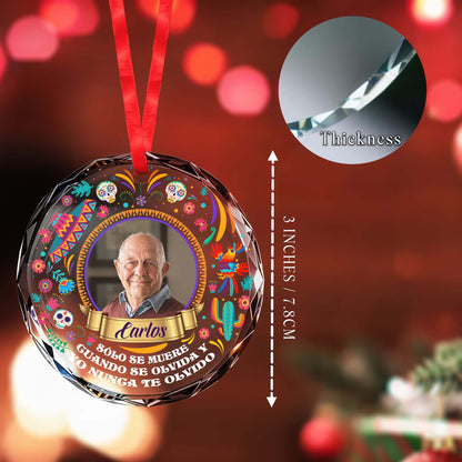 Forever Remembered Vibrant Memorial Ornament