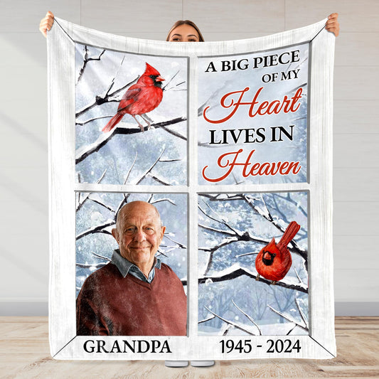 Big Piece Of My Heart Memorial Cardinal