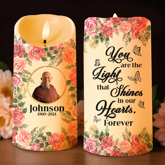 You Are the Light that Shines in Our Hearts, Forever with Roses and Butterflies