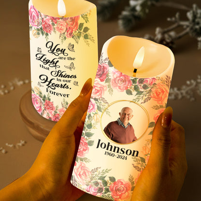 You Are the Light that Shines in Our Hearts, Forever with Roses and Butterflies