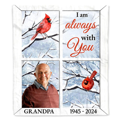 I Am Always With You Red Cardinal Design