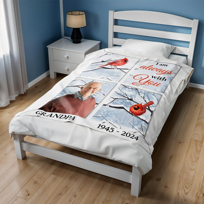 I Am Always With You Red Cardinal Design