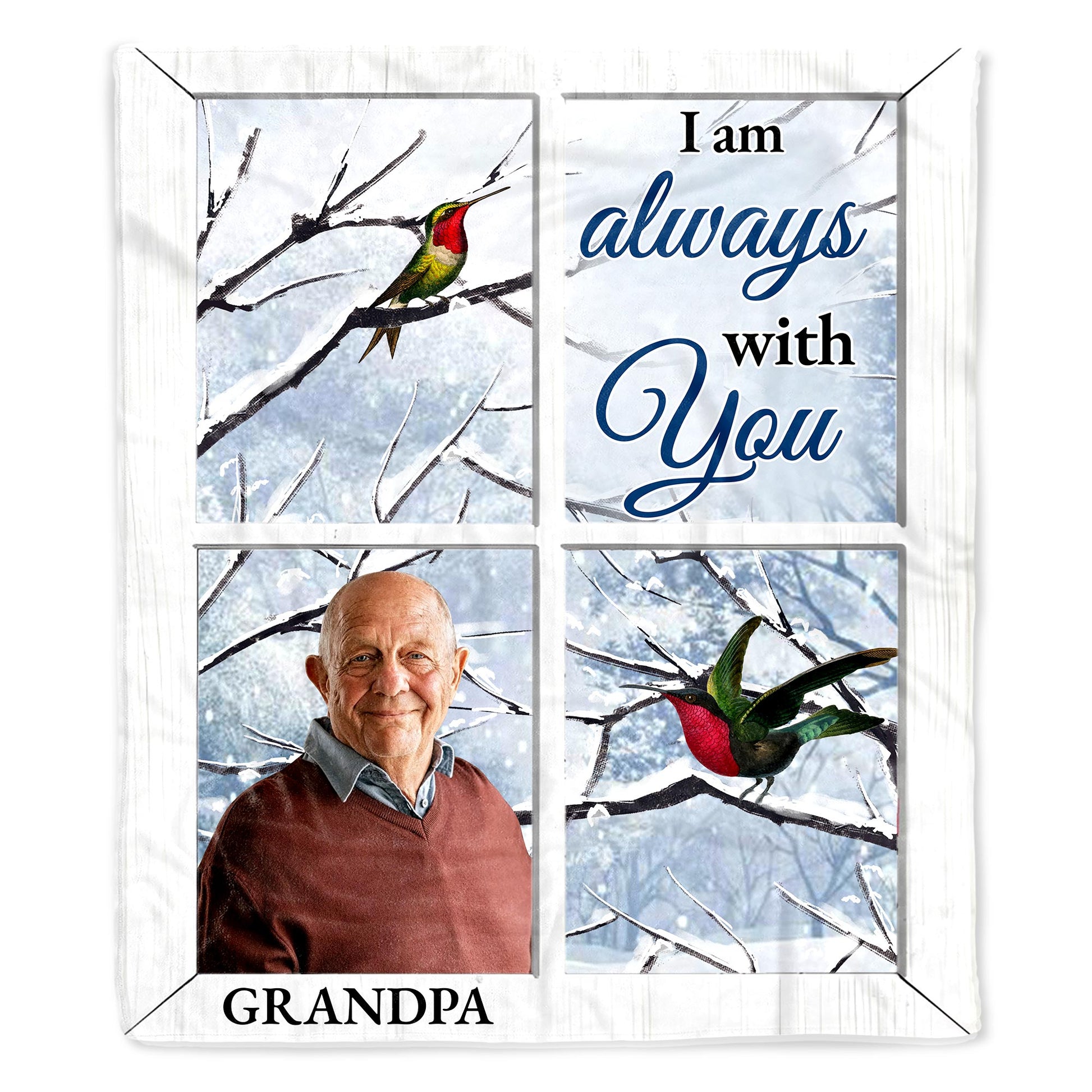 I Am Always With You, Hummingbird Winter Design