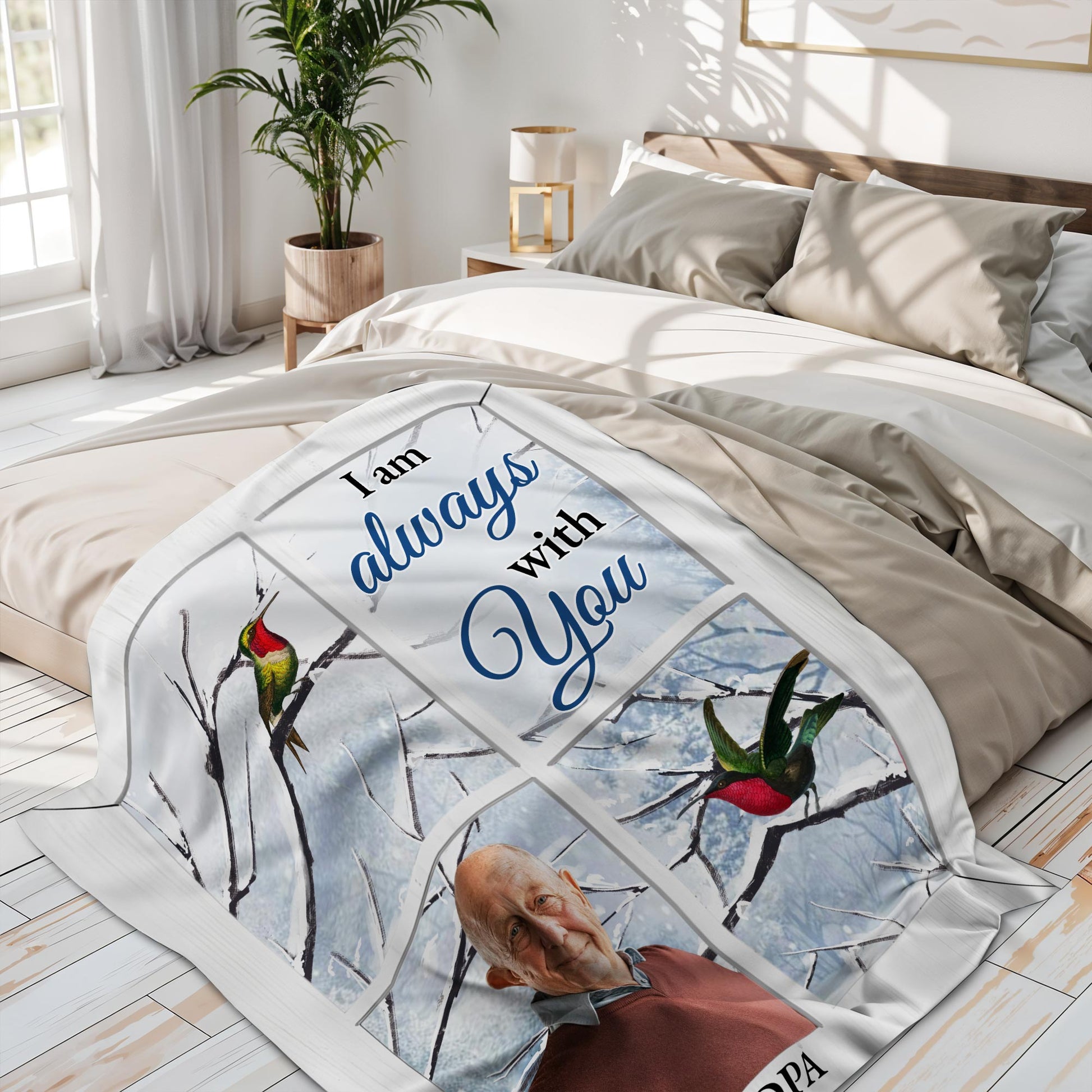 I Am Always With You, Hummingbird Winter Design