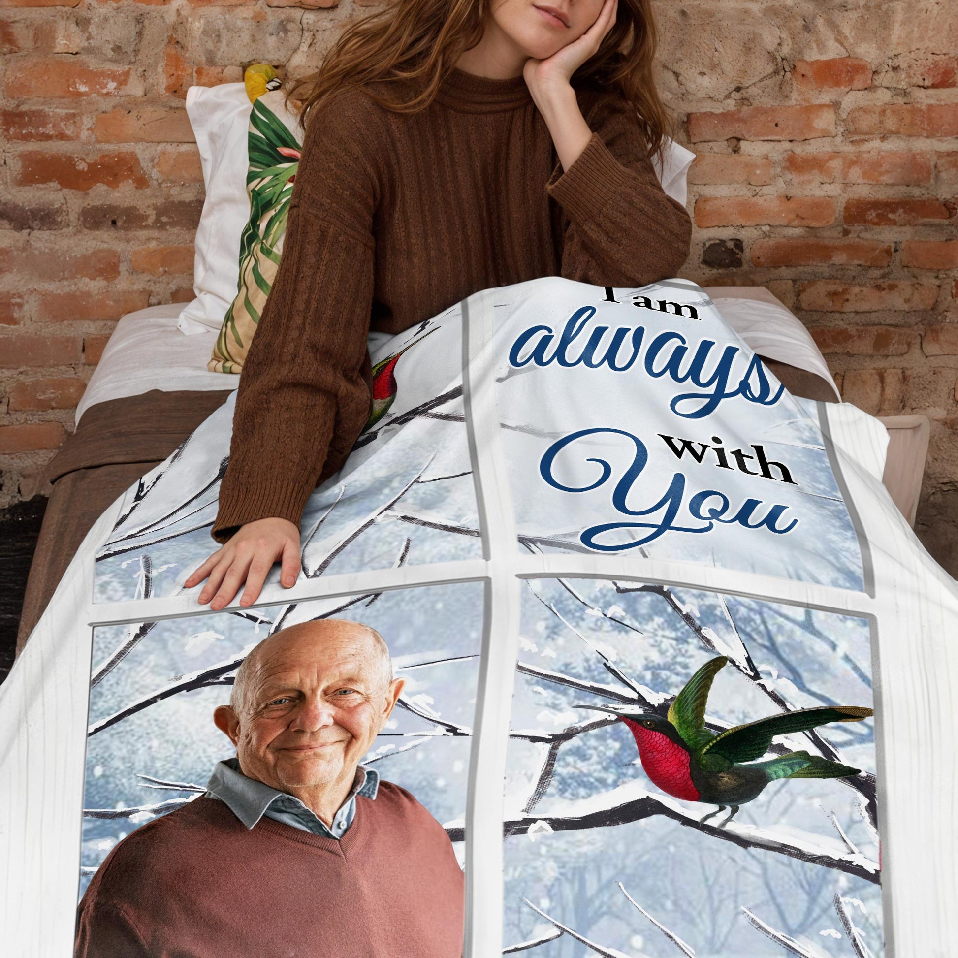 I Am Always With You, Hummingbird Winter Design