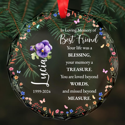In Loving Memory of Best Friend Floral Tribute