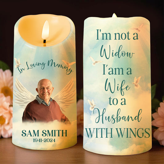 In Loving Memory, A Wife To A Husband With Wings