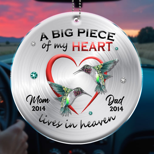 Big Piece Of My Heart In Heaven With Hummingbirds