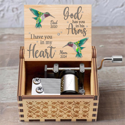 God Has You In His Arms I Have You In My Heart With Hummingbirds